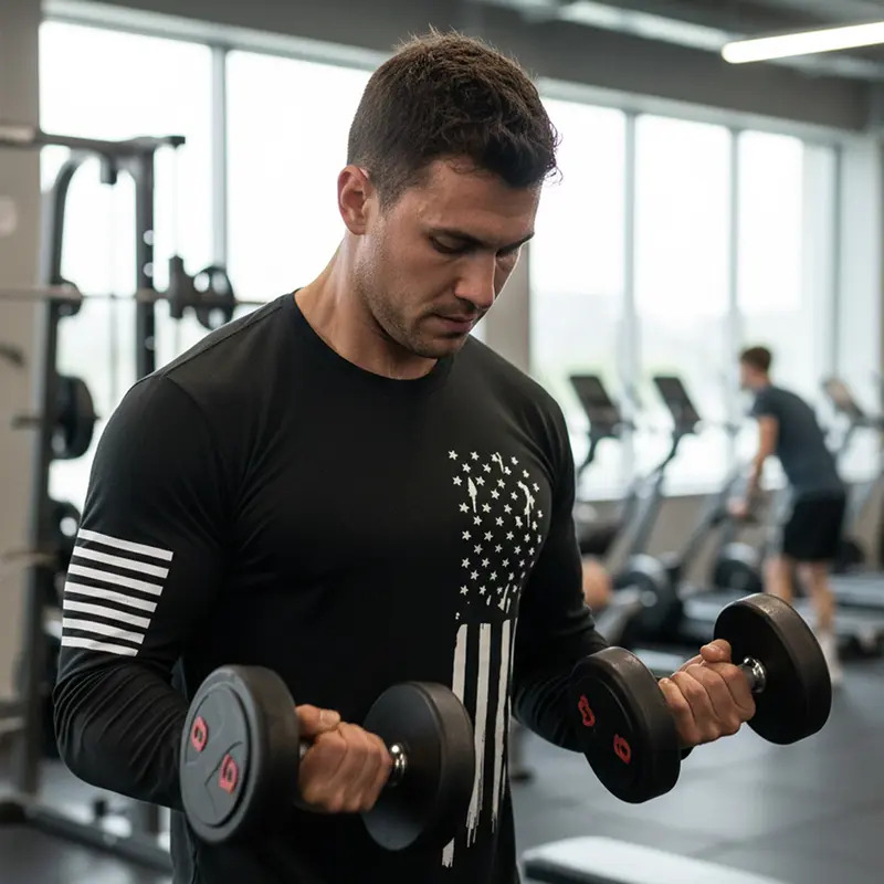 Men's long-sleeve sweatshirt