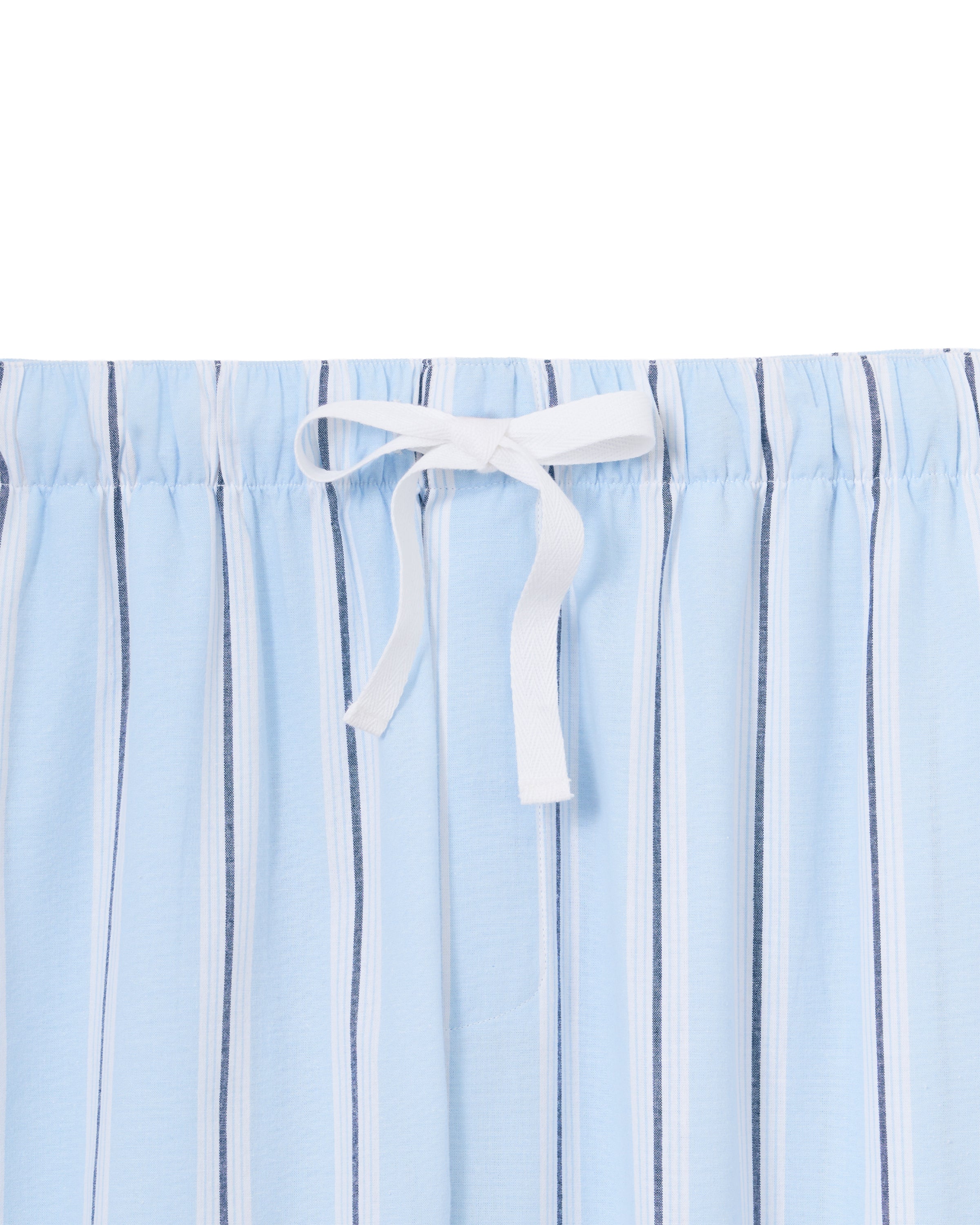 Men's Twill Pajama Pants in Coastal Stripe