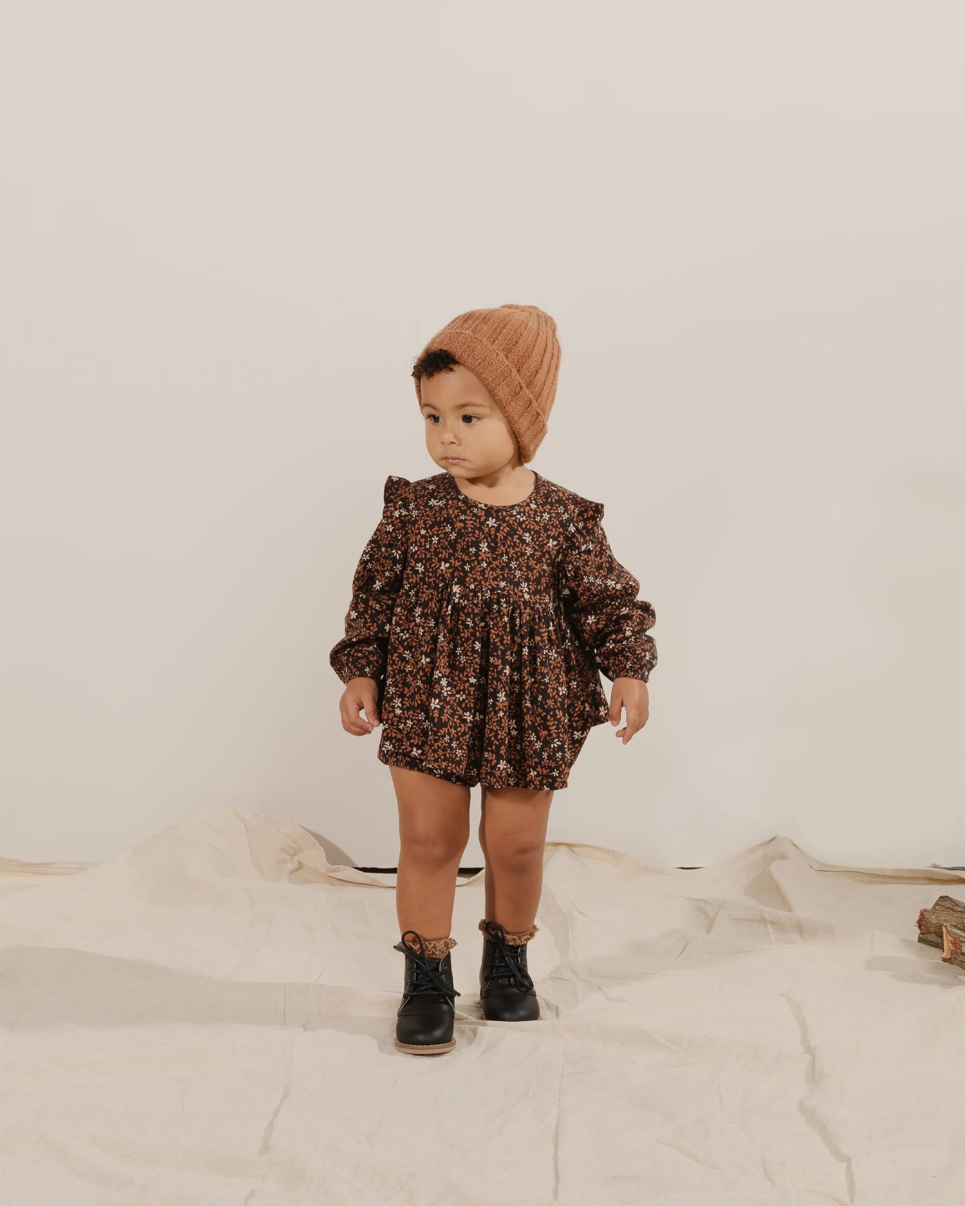 BUTTON SHORT || WINTER BLOOM