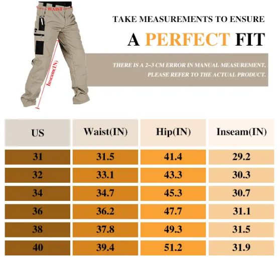 Men's Solid Color Durable Outdoor Training Pants, Fishing, outdoor activities, work, hiking, camping