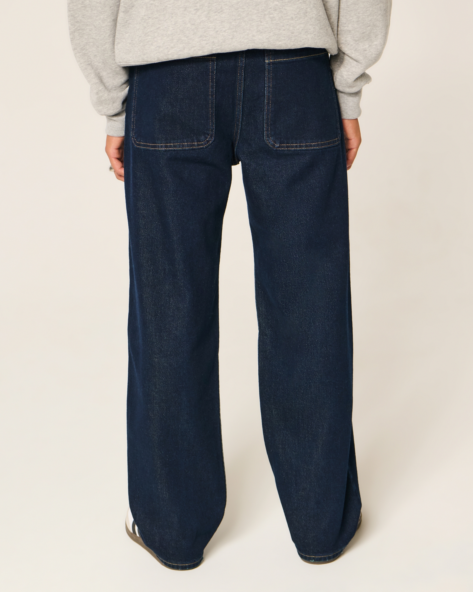 Light Wash Baggy Jeans
