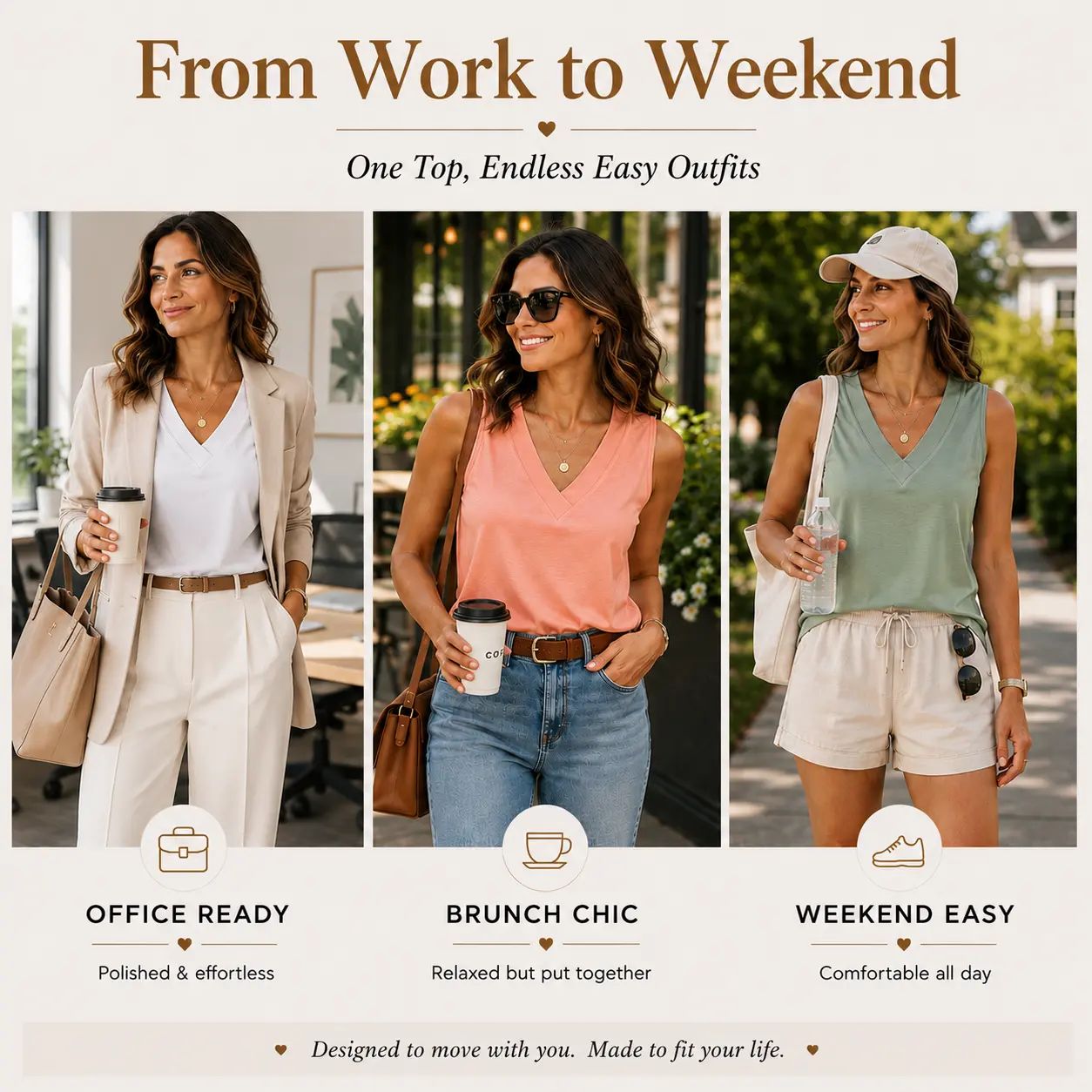 Womens Summer Tops Short Sleeve Basic Casual V Neck T Shirts Trendy Fashion 2026