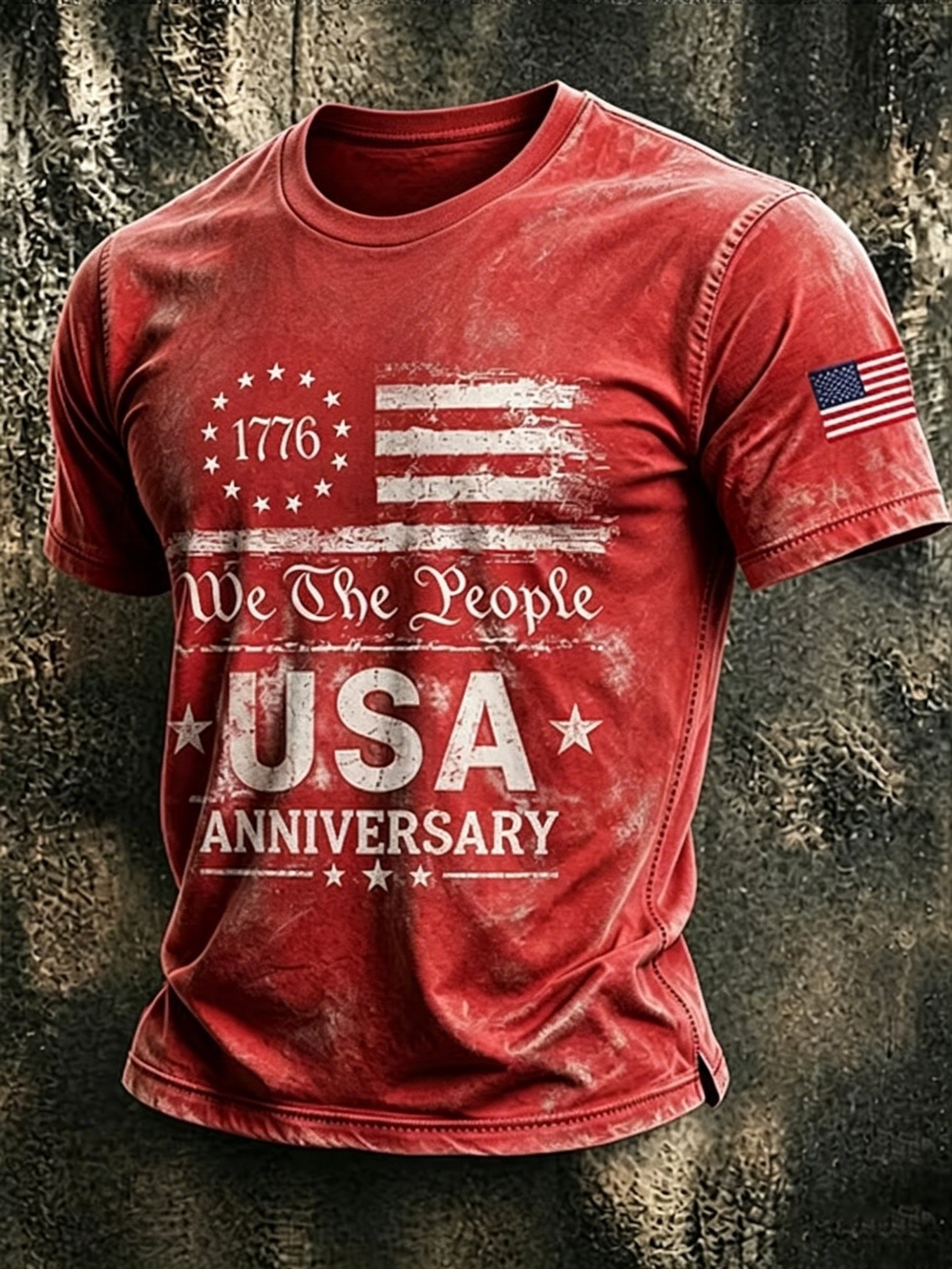 Men's 250th Anniversary Print T-Shirt