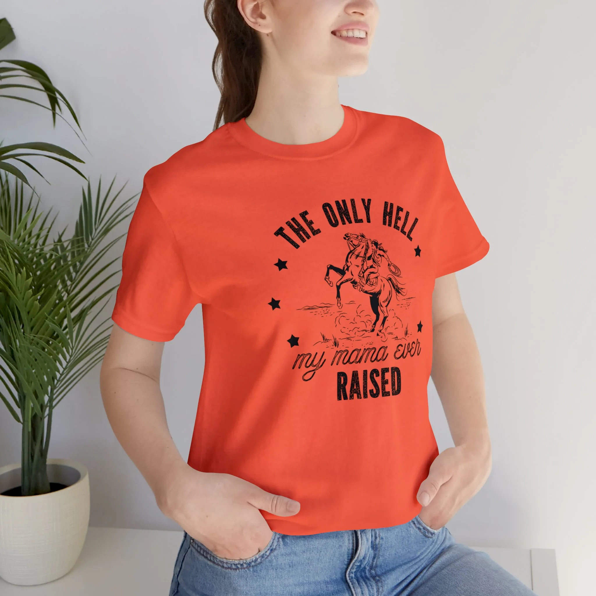 Mama Raised Hell Bella Canvas Unisex Jersey Tank