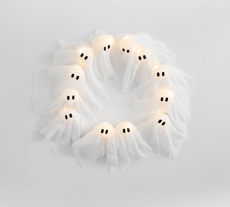 2026 Flaming Ghost Wreath