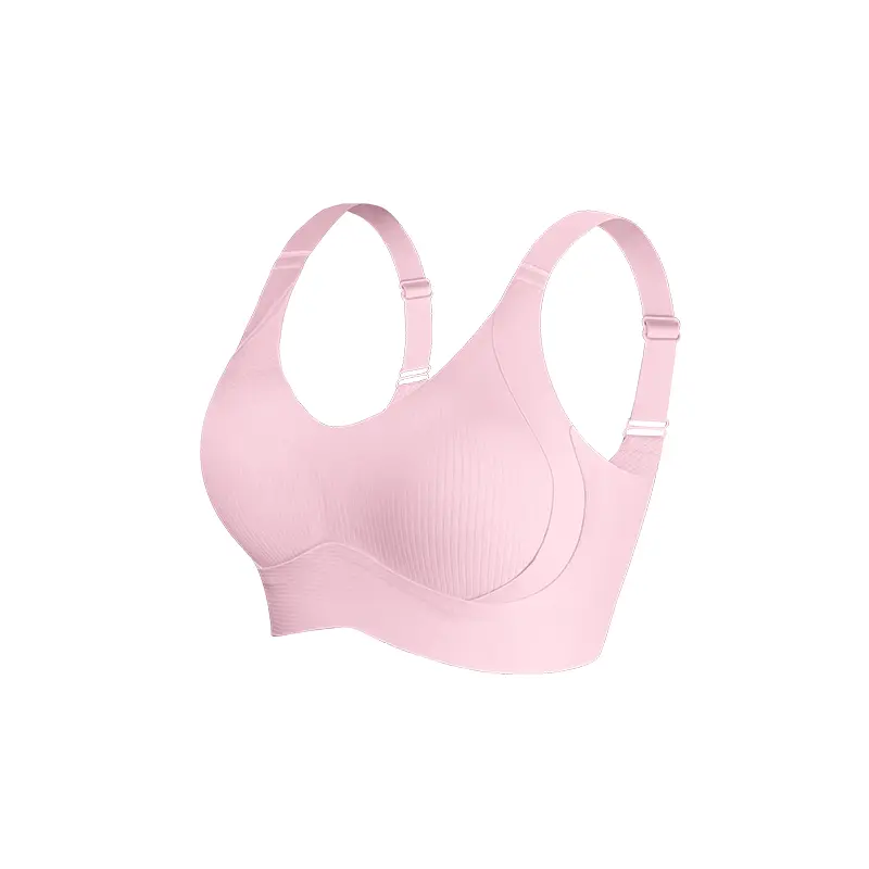 Women's Solid Wireless Comfort Push Up Bra
