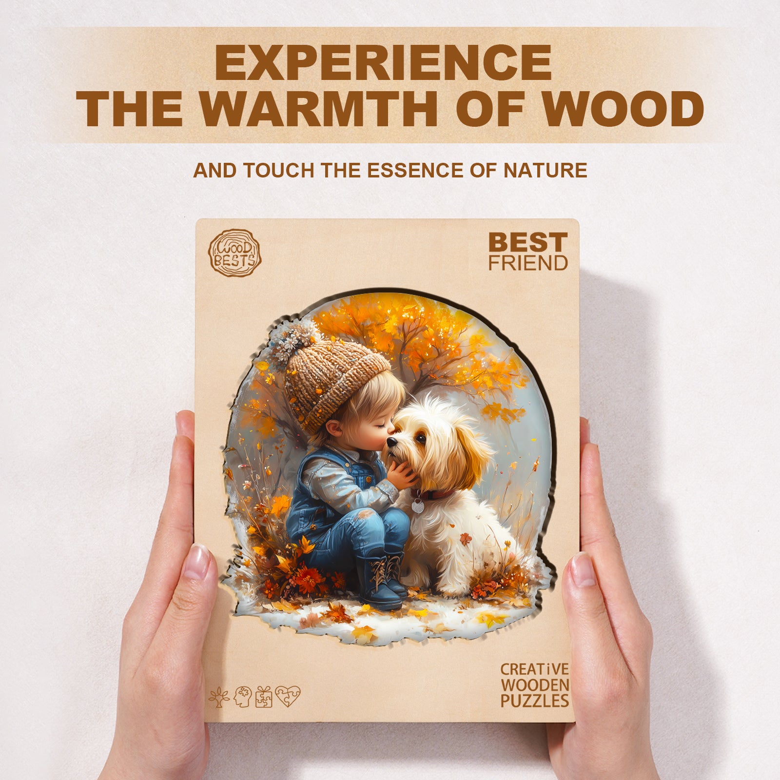 Best friend Wooden Jigsaw Puzzle