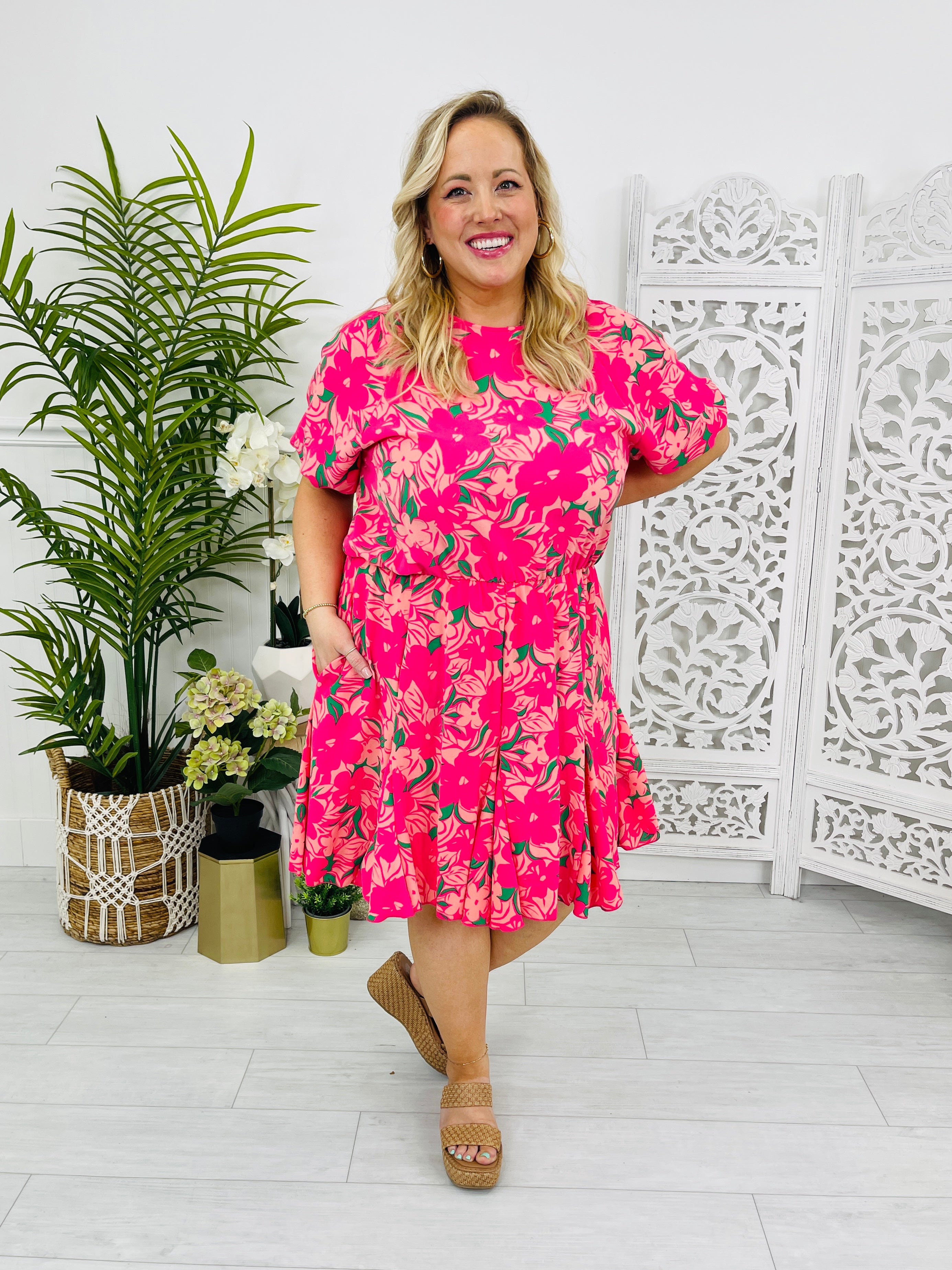 Petal Whirl Dress