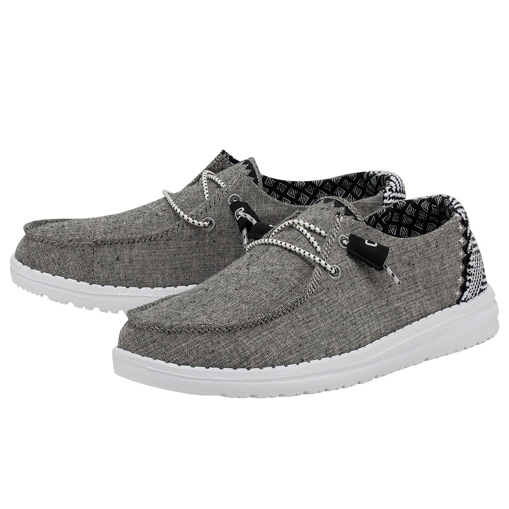 DUDE WOMEN'S WENDY CHAMBRAY ONYX - 121414203