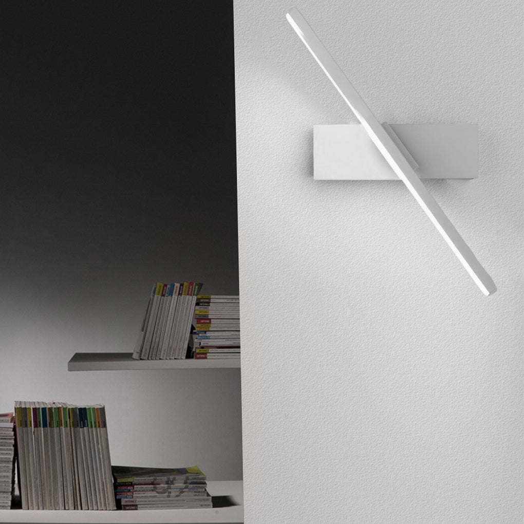 330 Rotatable Creative Strip LED Modern Wall Lamp Wall Sconce Lighting