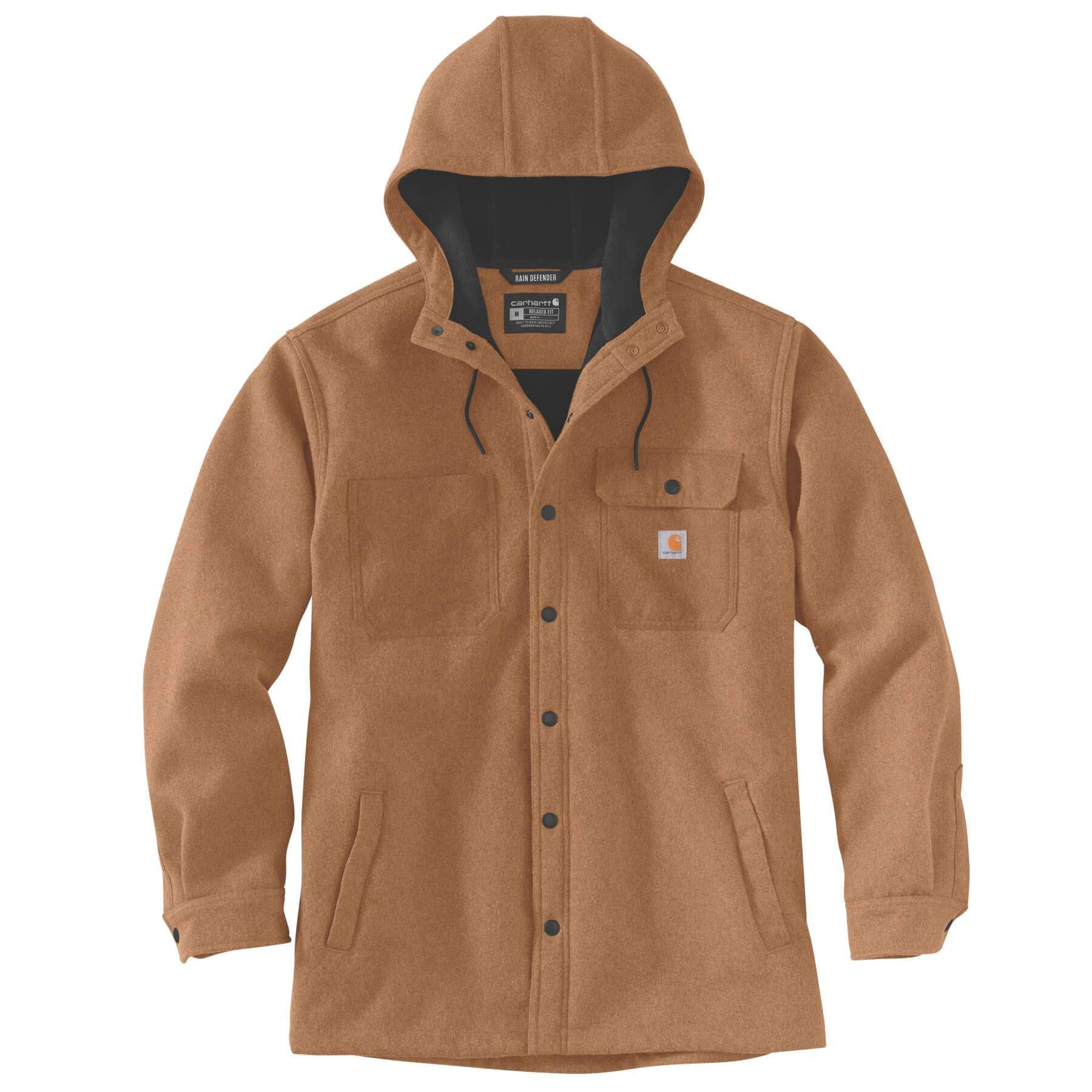 CHT Wind & Rain Defender Relax Fit Heavyweight Hooded Shirt Jacket 105022