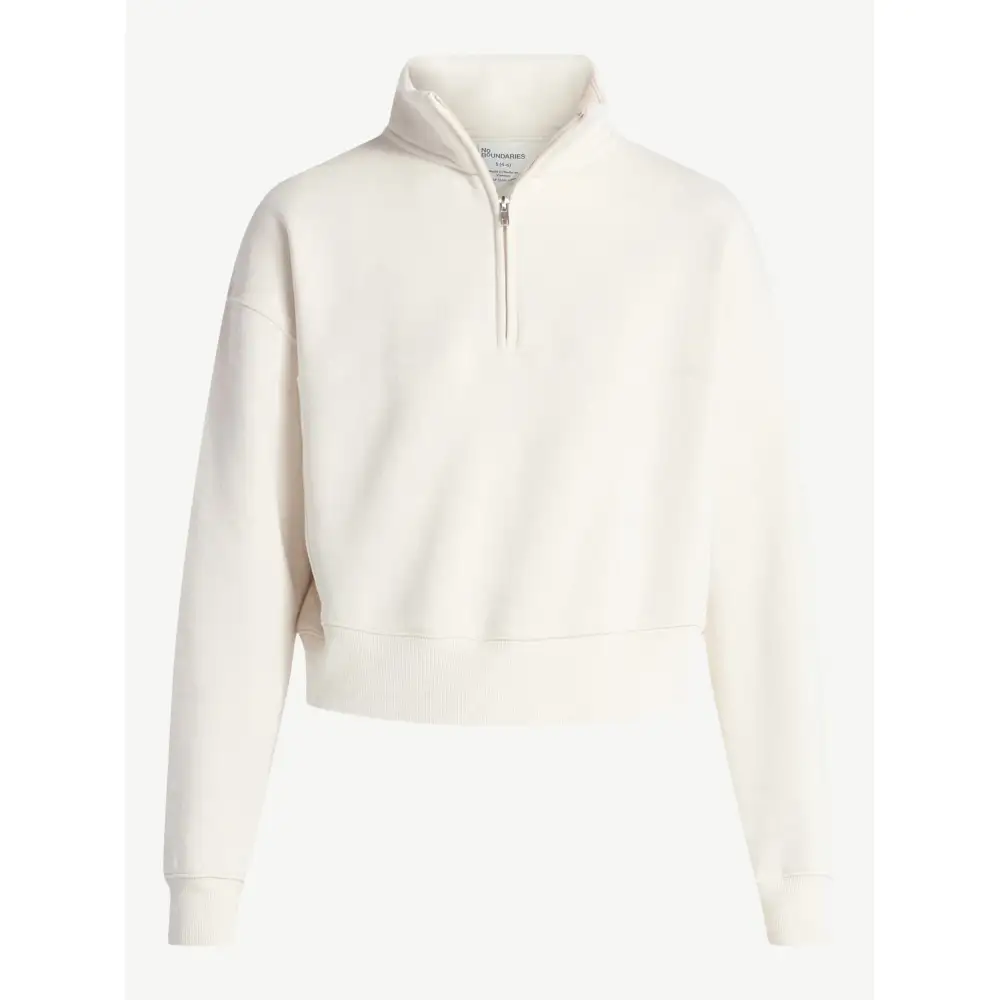 Women’s 2-Piece Set – Half Zip Sweatshirt & Wide Leg Pants