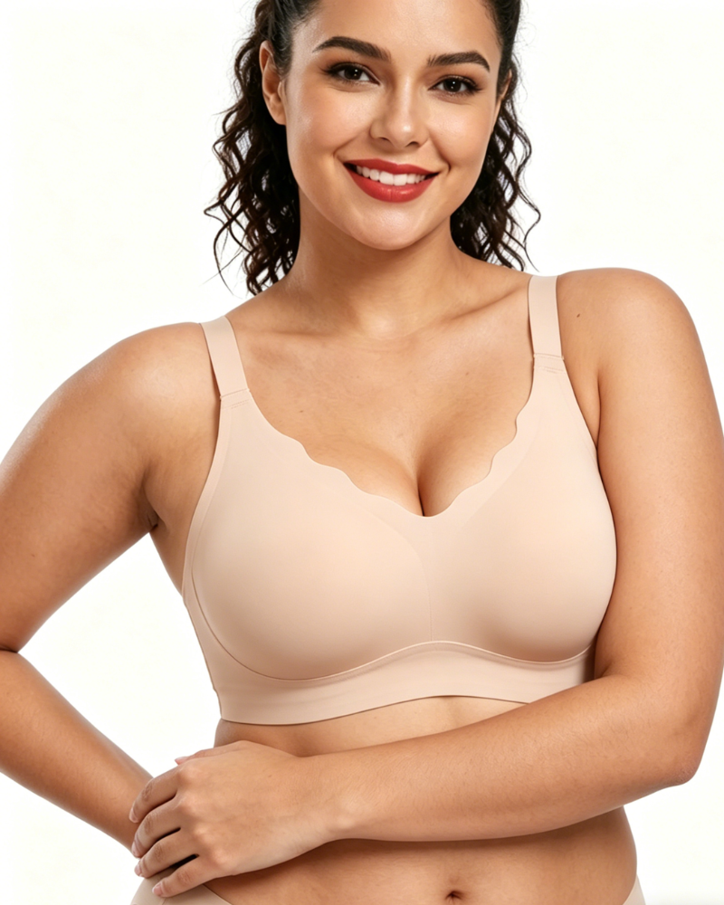 Seamless Comfort Smoothing Push Up Bra