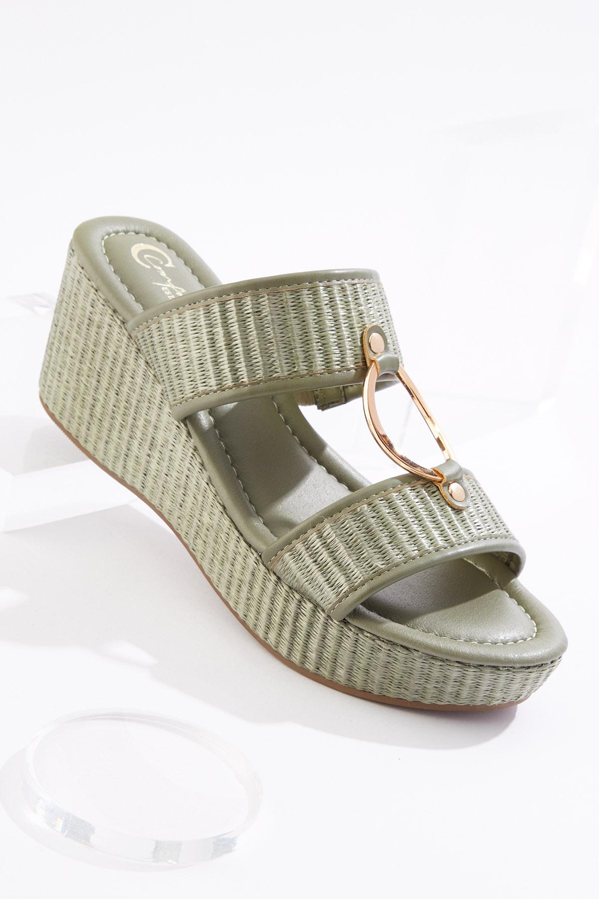 Raffia Ring Wedges