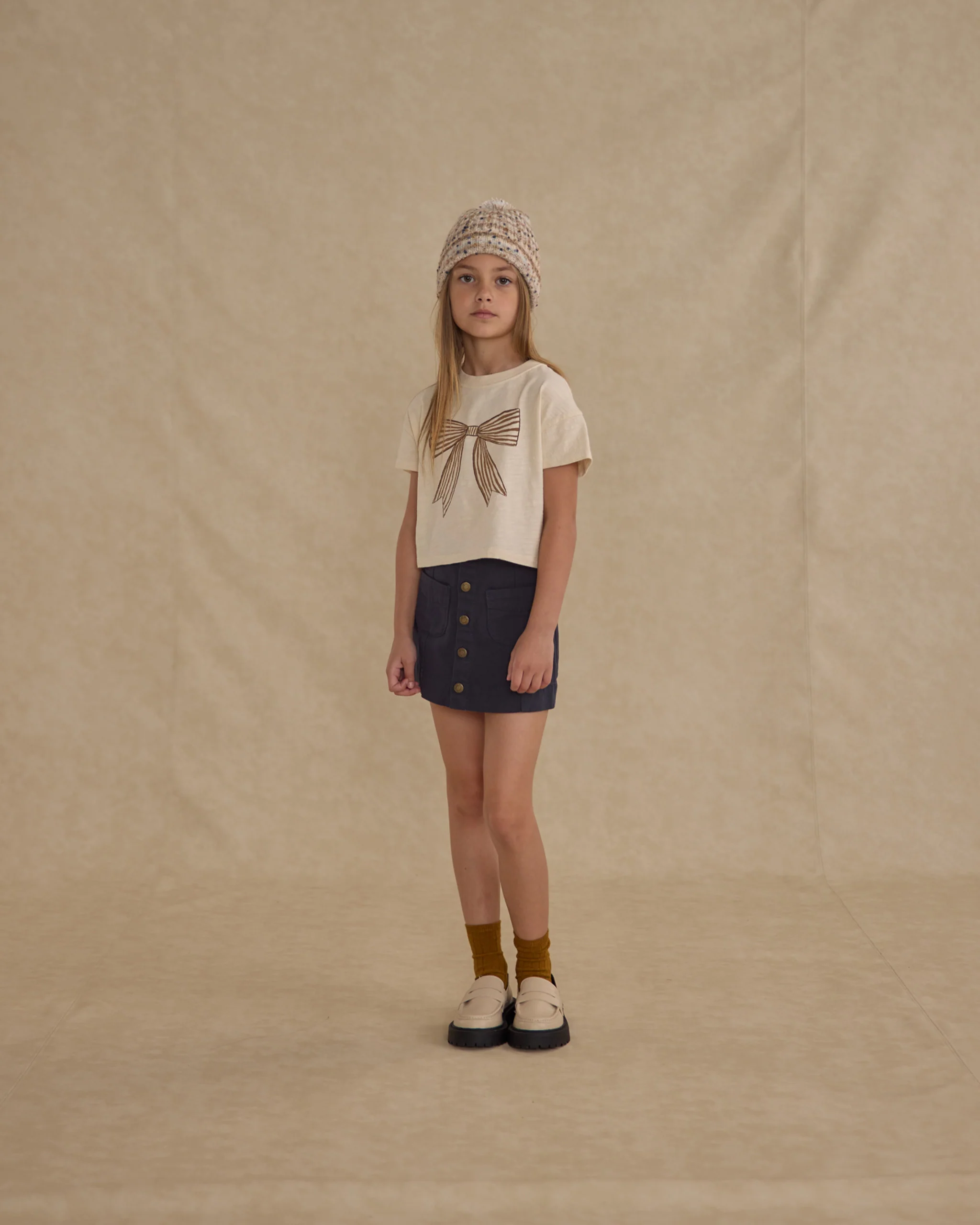 Boxy Tee || Bow