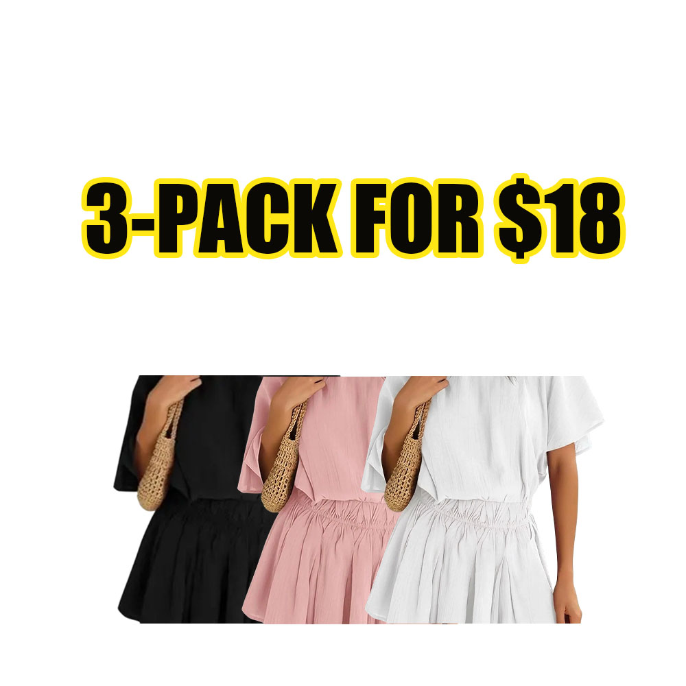 Sunset Breeze Off-Shoulder Summer Mini Dress