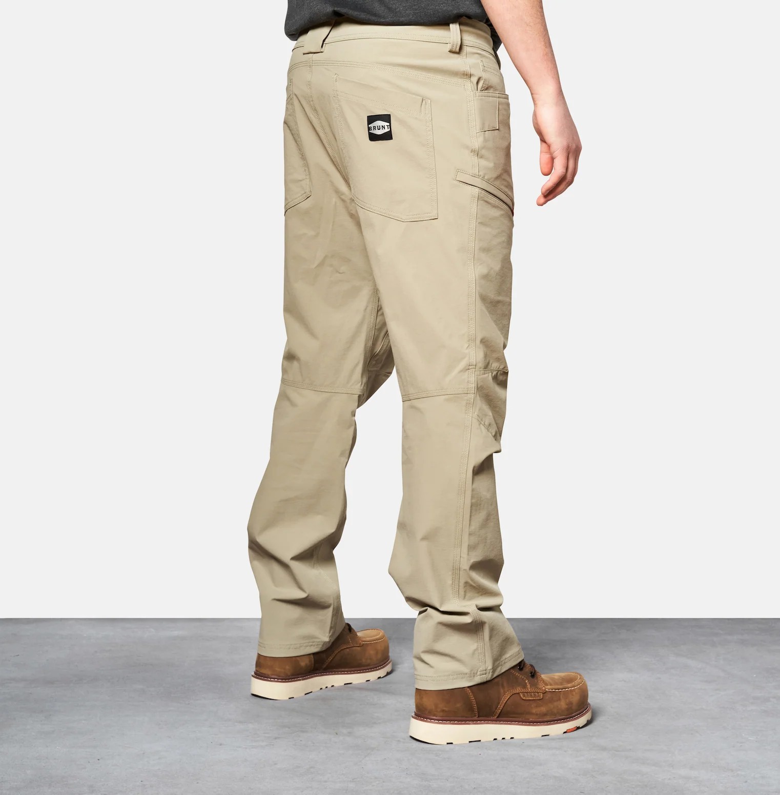 Men’s Performance Tech Work Pants – Stretch Utility Workwear Trousers