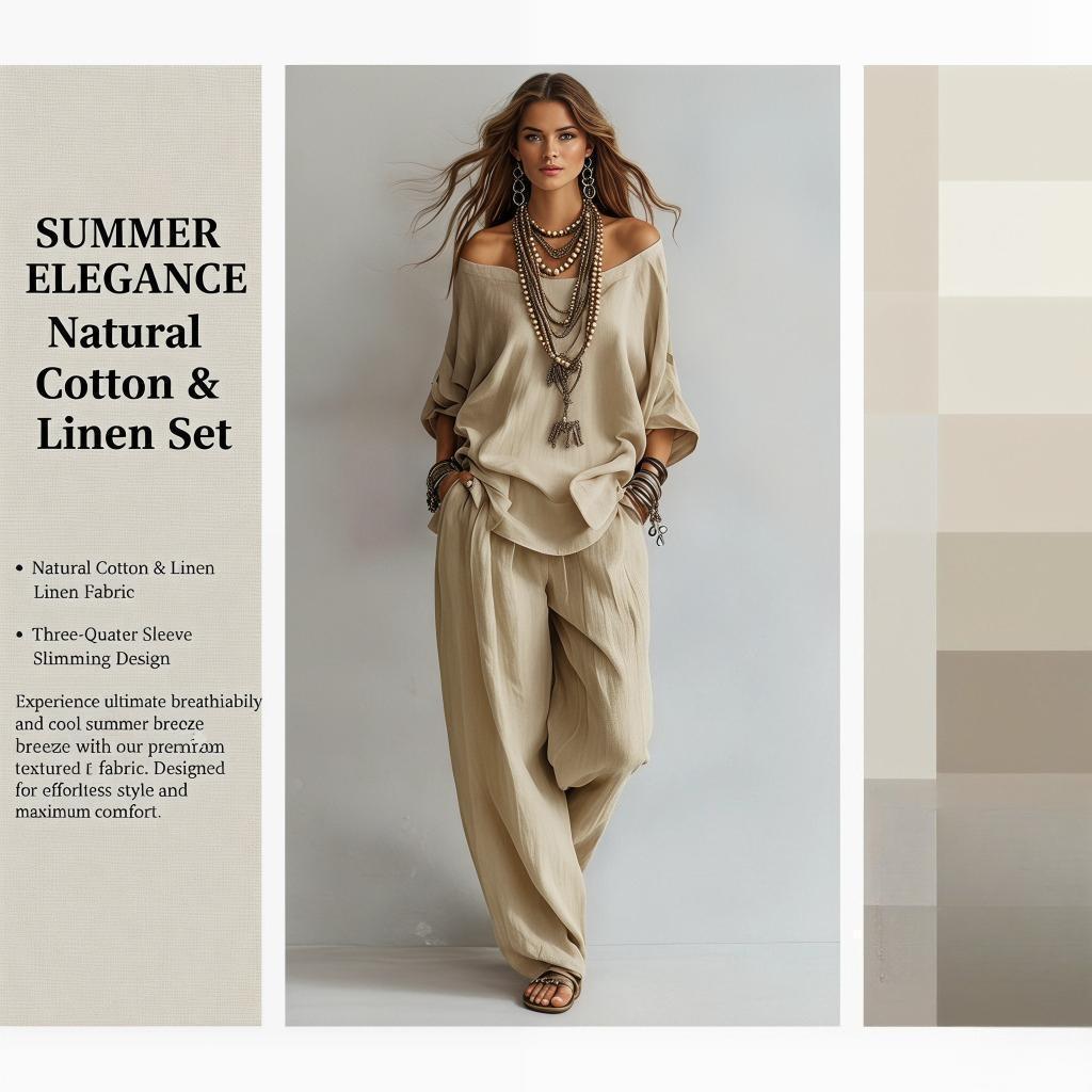 Summer New Arrivals: Casual & Elegant Women's Two-Piece Set