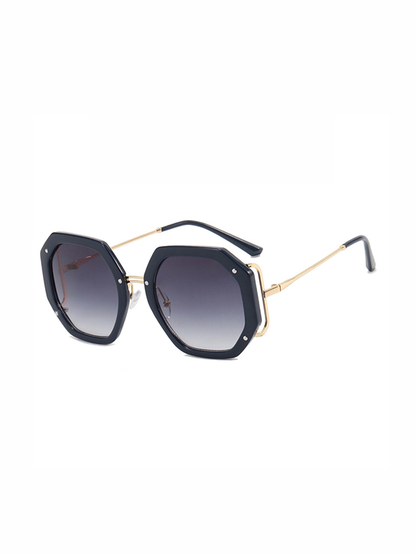 Geometric Sun-Protection Sunglasses Accessories