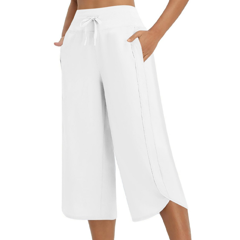 📢📢90% OFF !! ⏰Women's Casual Wide-Leg Capri Pants