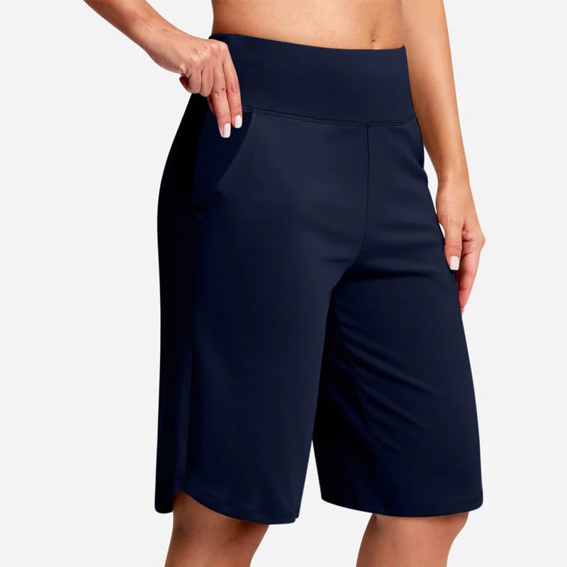 ⏰Hot sale 49% OFF🔥Women's High-Waist Yoga Shorts with Pockets