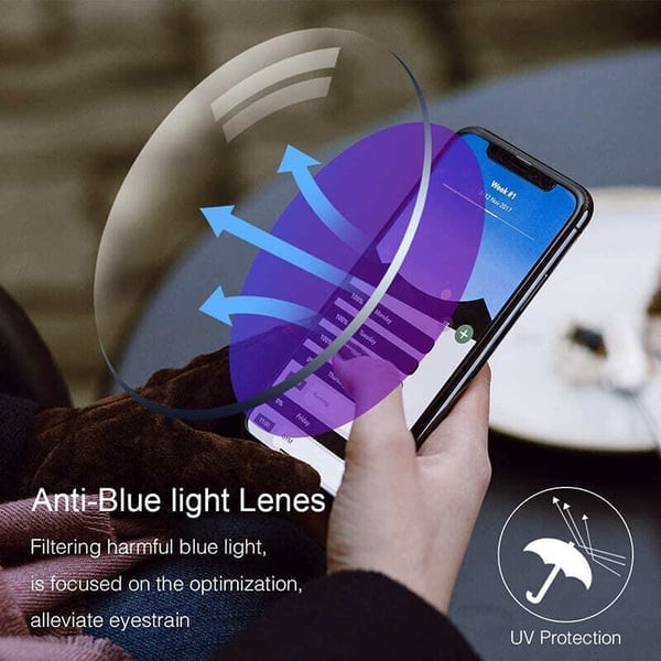 Titanium Progressive Far and Near Dual-use Reading Glasses
