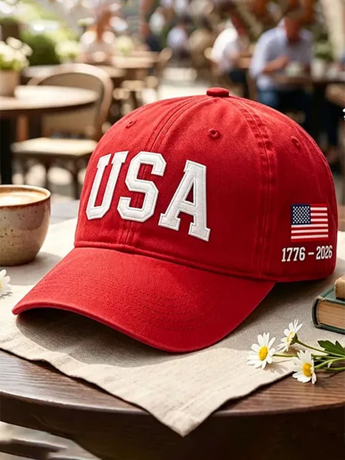 USA Letter Baseball Cap