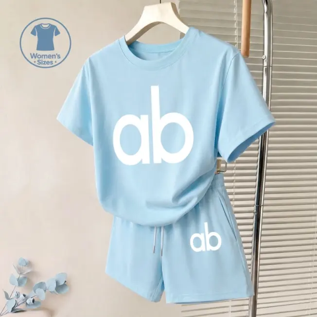 Women's Minimalist Summer Two-Piece Set