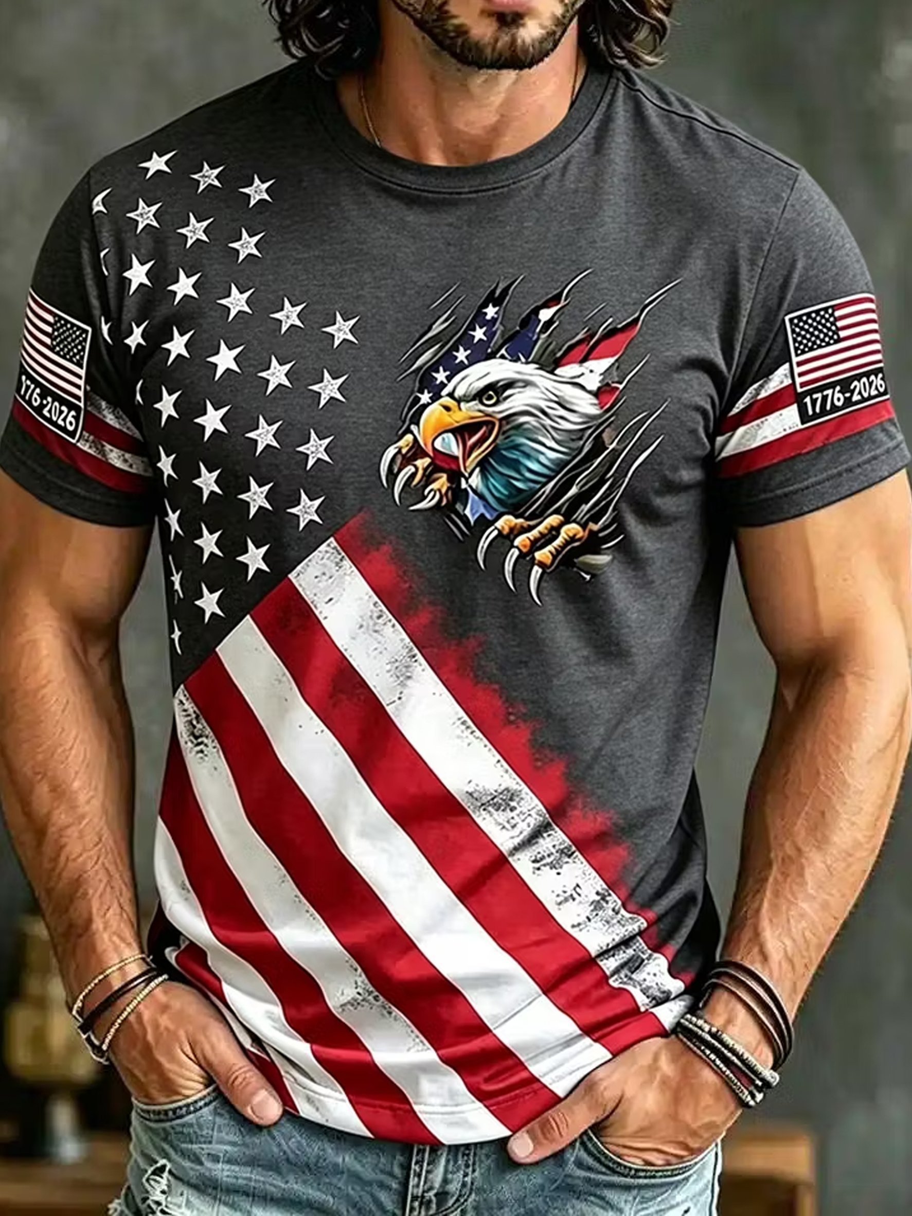 Men's 250th Anniversary Print Top