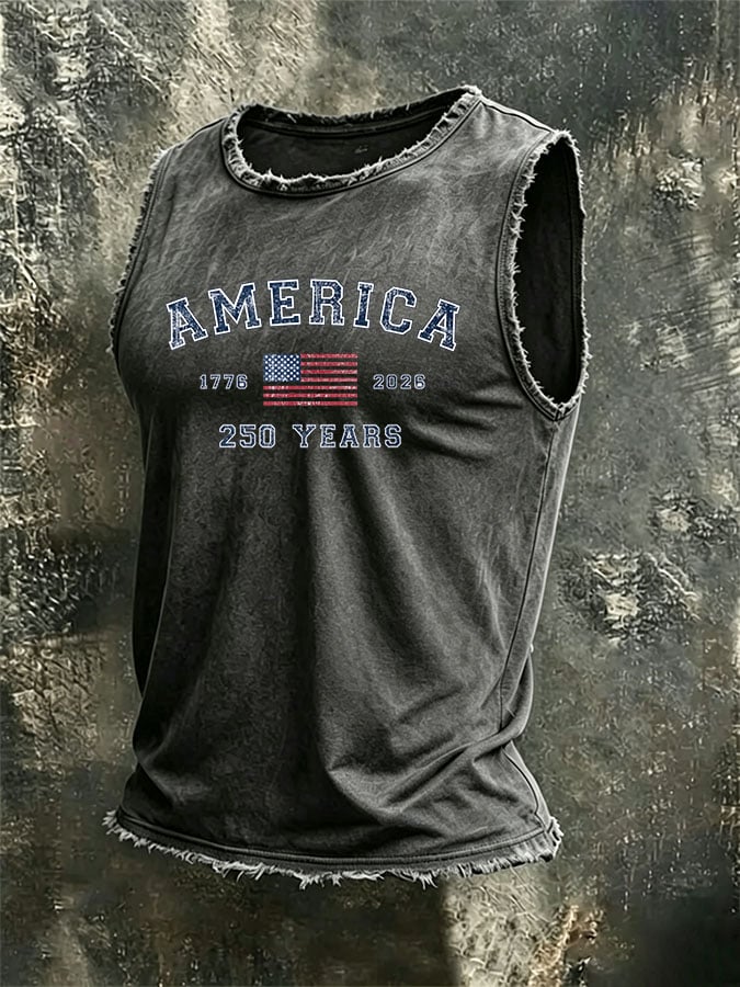 Men'S Casual Printed Vest