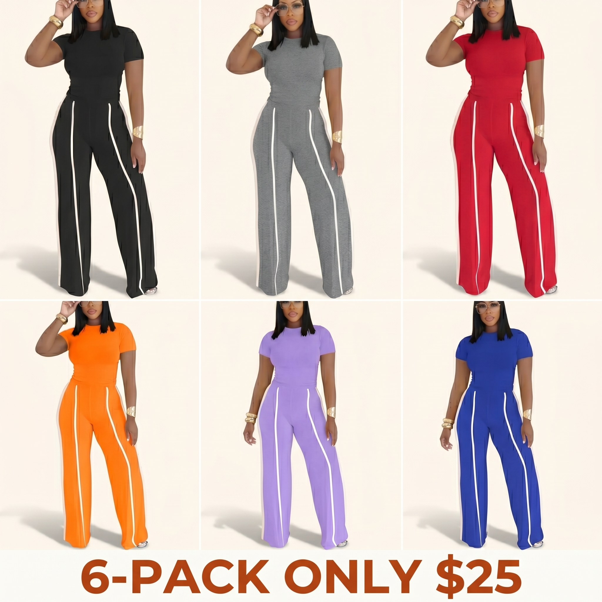 Spring 2026 Women's Two-Piece Set — Casual Loungewear Suitable for Everyday Wear