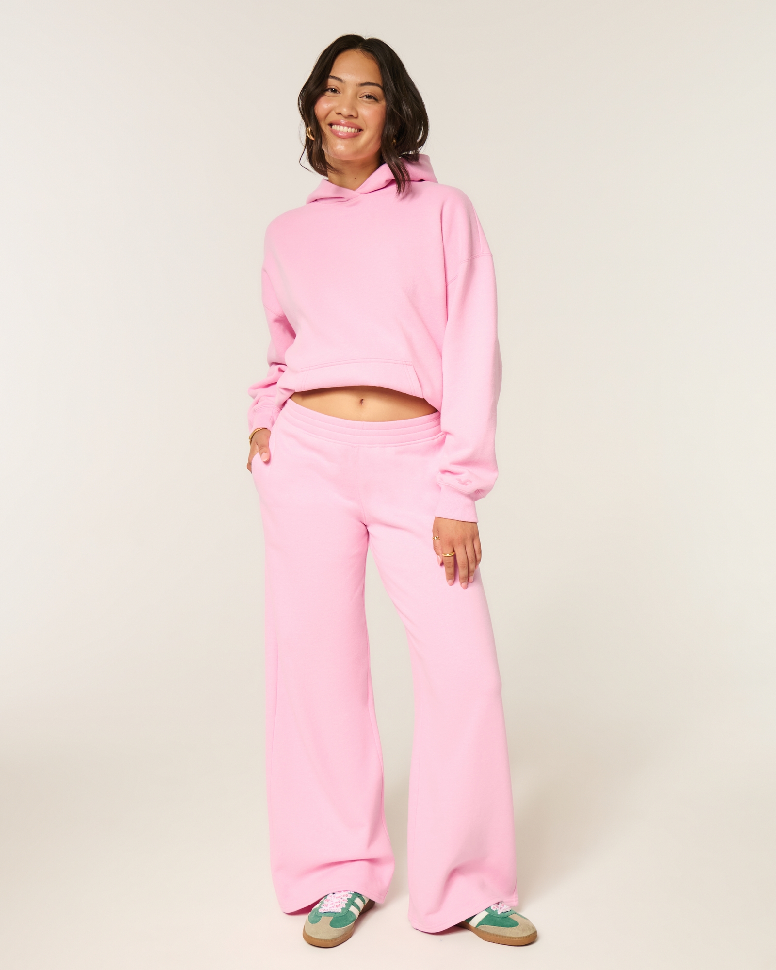 Hollister Feel Good Oversized Butterfly Graphic Hoodie