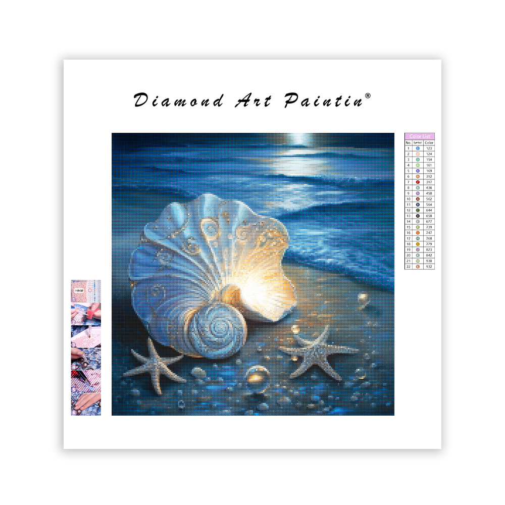 Ocean's Embrace - Diamond Painting