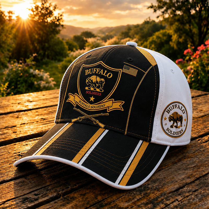Buffalo Soldier Casual Baseball Cap