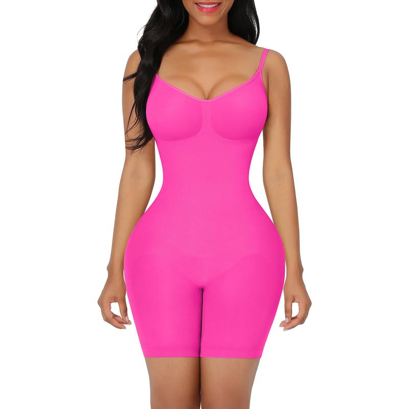 Women Butt Lifter Bodysuit  Tummy Control Shapewear Seamless Womenswear Comfort Spaghetti Strap Hip Underwear Basic Minimalist TikTokShopBlackFriday