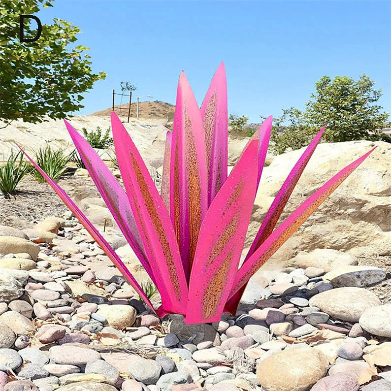 Anti rust Metal Tequila Agave Plant