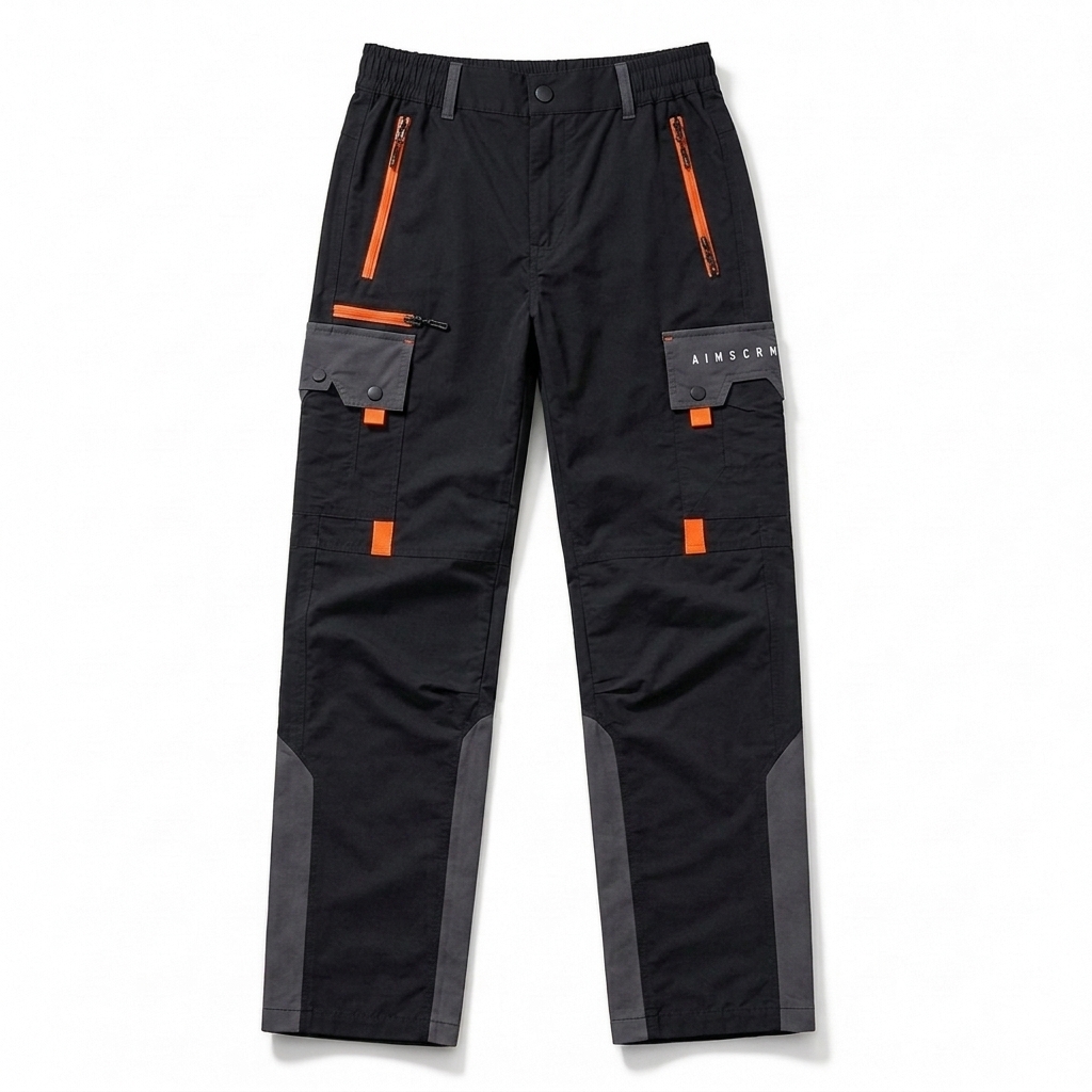 Men’s Multi-Pocket Utility Cargo Work Pants
