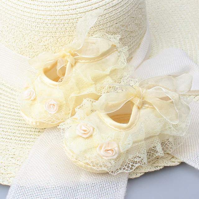New Princess Baby Girls Cute Lace Shoes