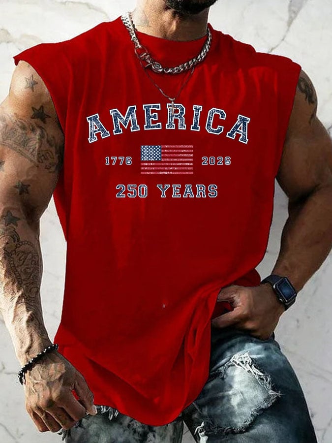 Men'S Casual Printed Vest