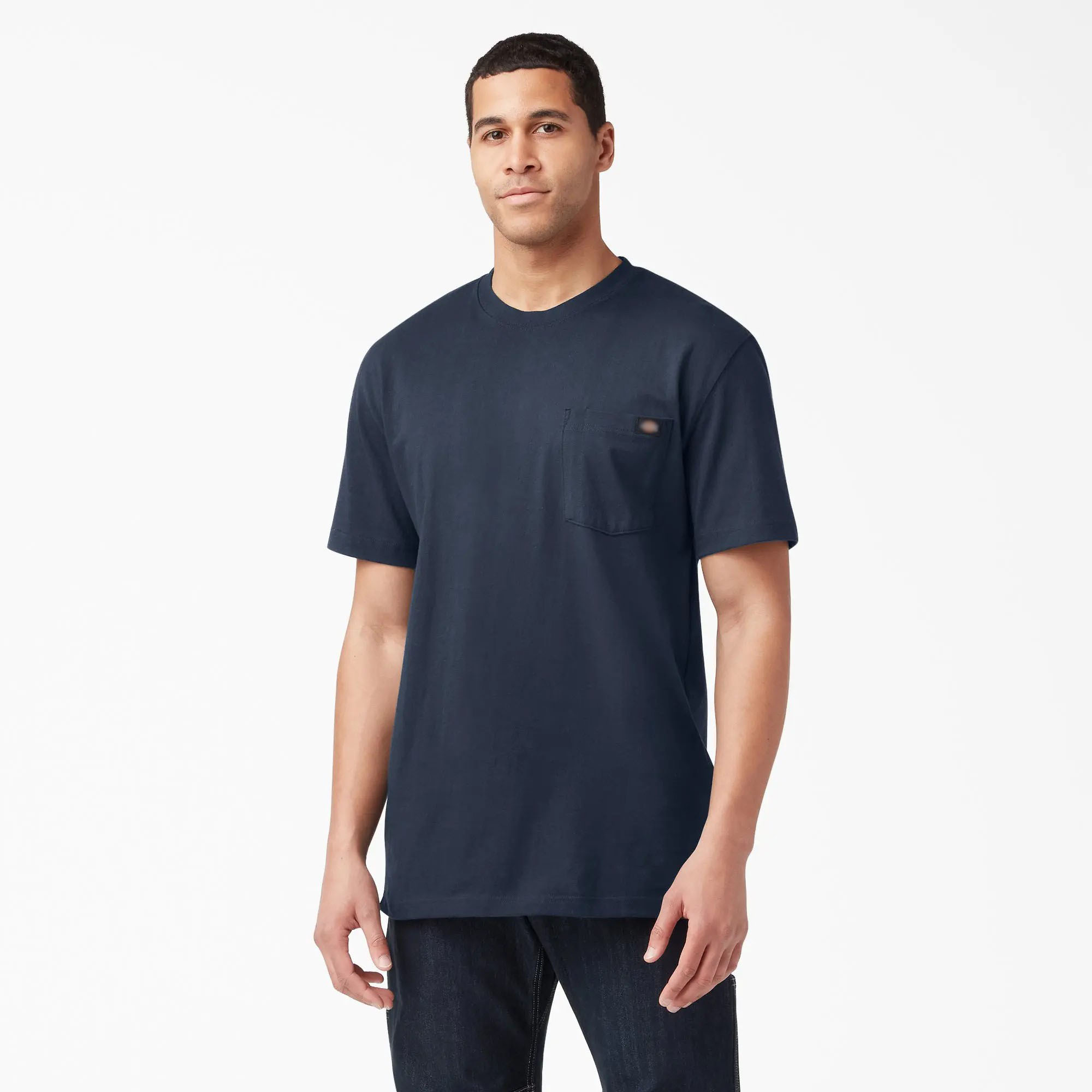 Men's Heavyweight Short Sleeve Pocket Tee – 100% Cotton Relaxed Fit Workwear Shirt