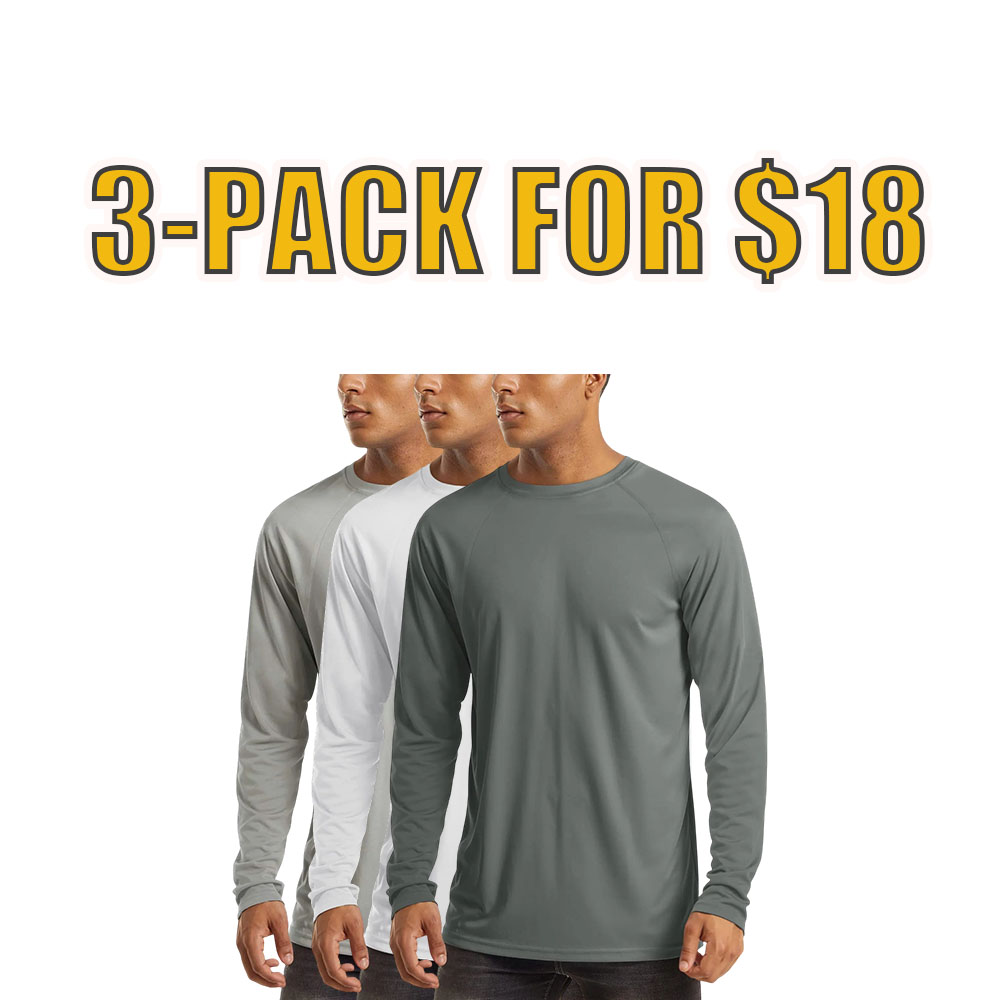Men’s UPF 50+ Performance Long Sleeve