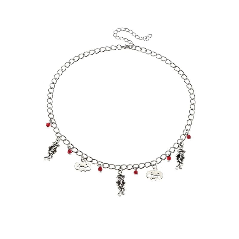 Fashionable Personalized Creative Funny Animal Multi-Element Design Necklace