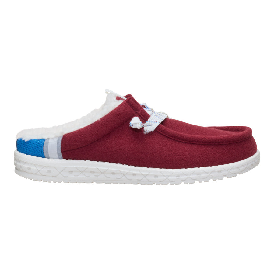 NHL® Colorado Avalanche® Wally Slip - Burgundy/Blue