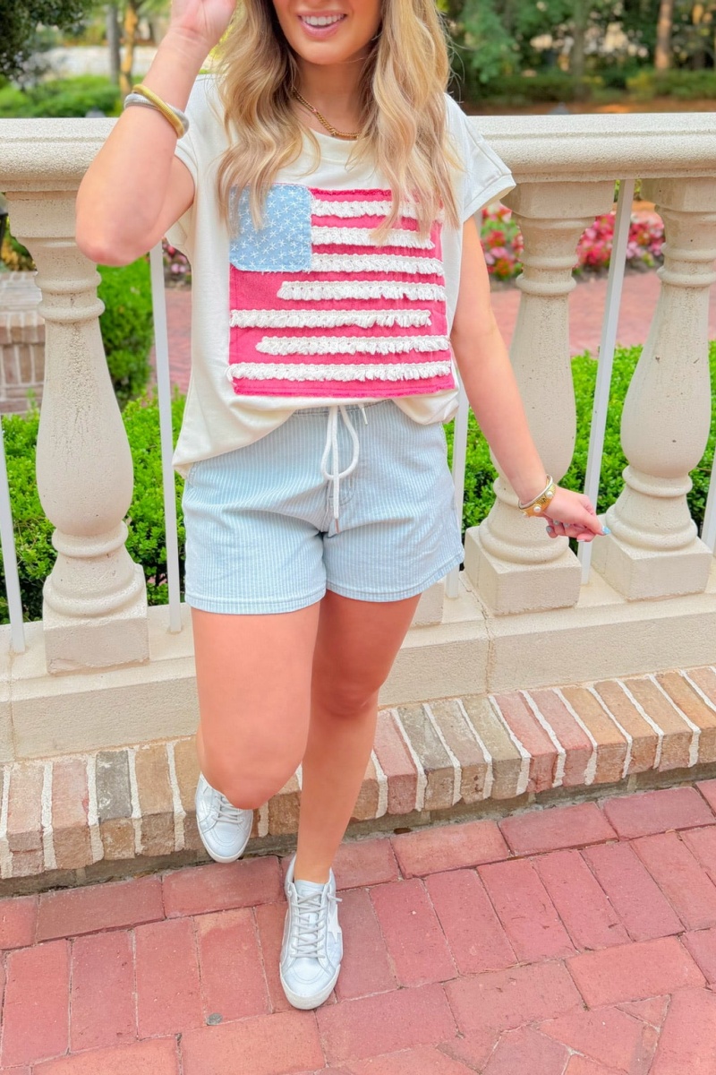 Firework Fringe Tee