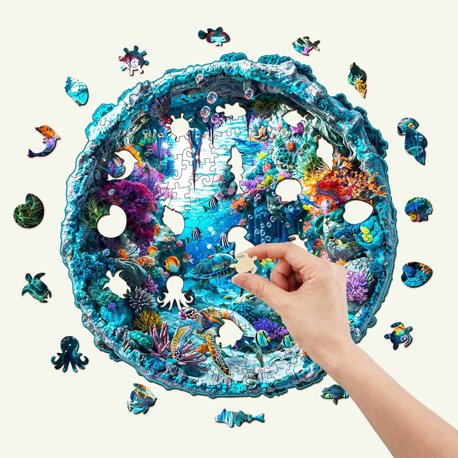 Seabed Wooden Jigsaw Puzzle