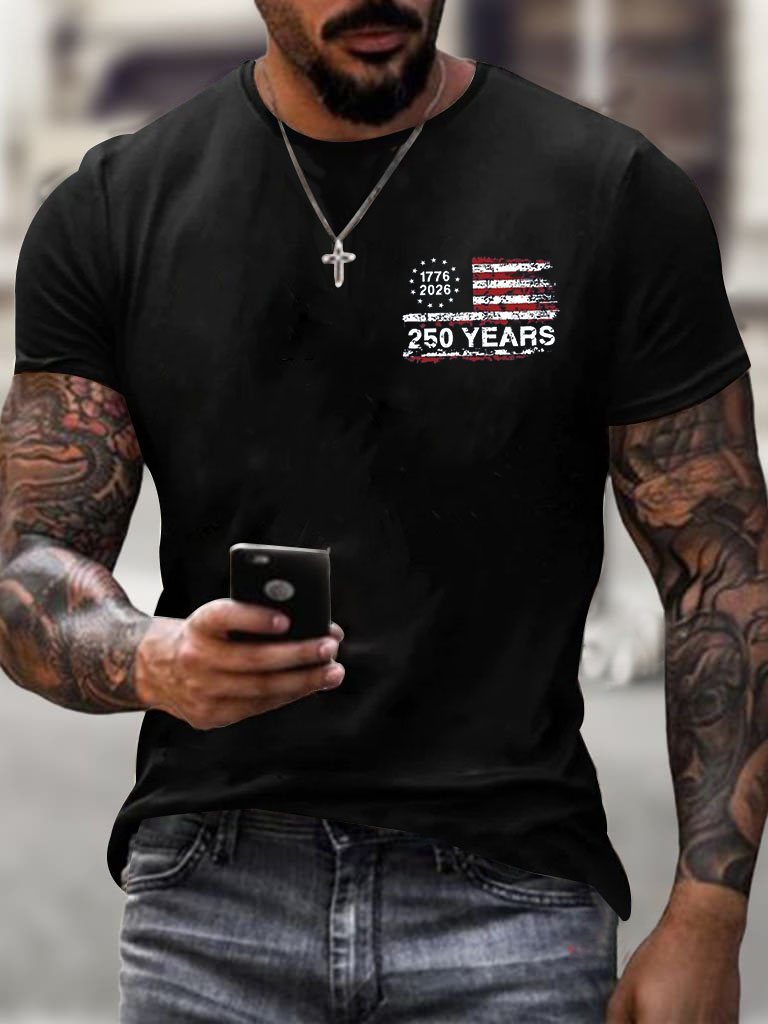 Men'S One Nation Under God  T-Shirt