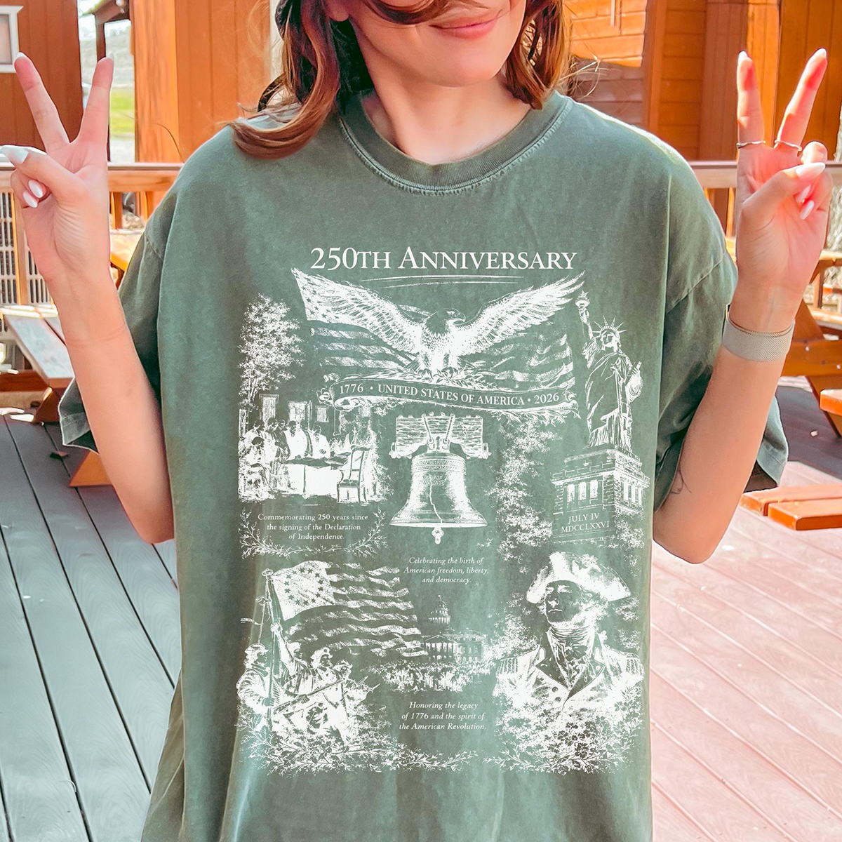 250Th Anniversary Comfort Color T-Shirt In The United States