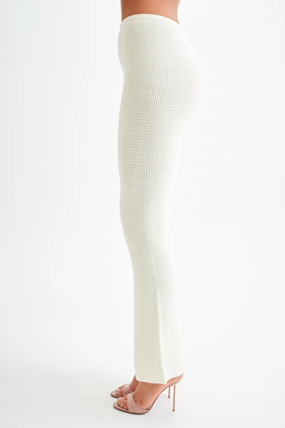 Skinny Straight Leg Knit Pant