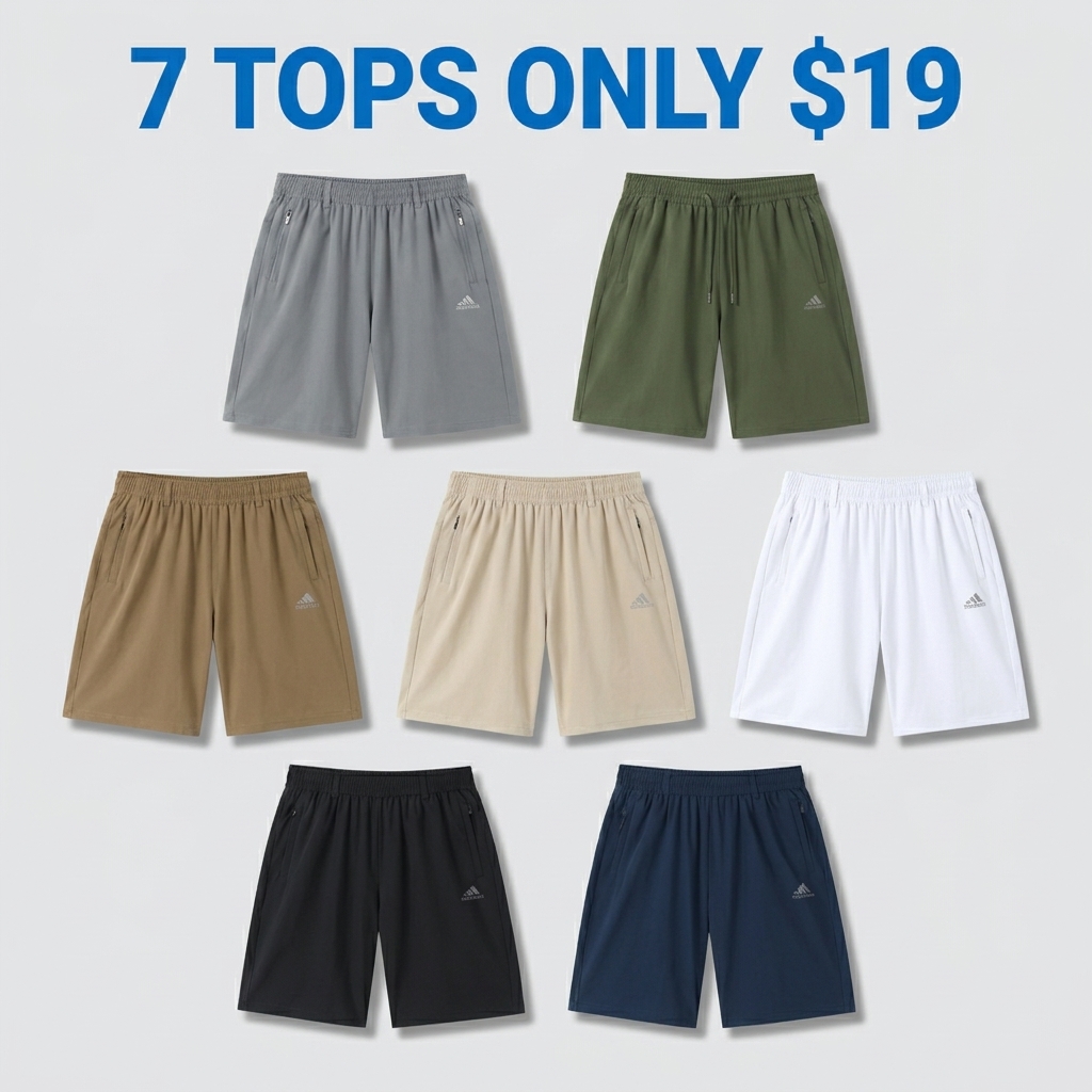Men's Ice Silk Performance Athletic Set
