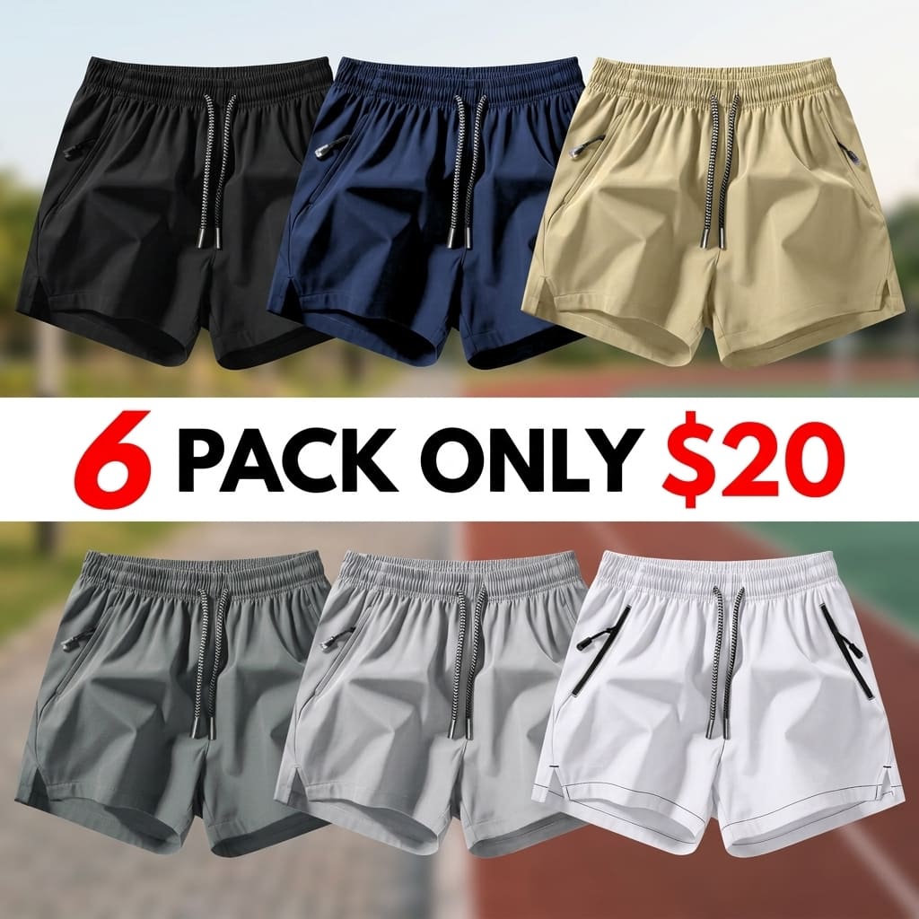 Men's Summer Versatile Casual Breathable Shorts